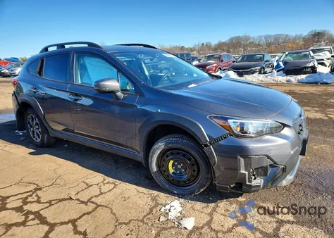 2022 Subaru Crosstrek Sport из США, поврежденный, VIN JF2GTHSC1NH256881